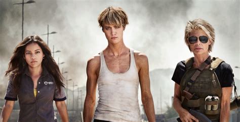 New 'Terminator' Cast Shot Features Linda Hamilton, Mackenzie Davis ...