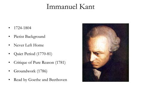 Immanuel Kant Philosophy Of Self Ppt - Metaphysische Theorie