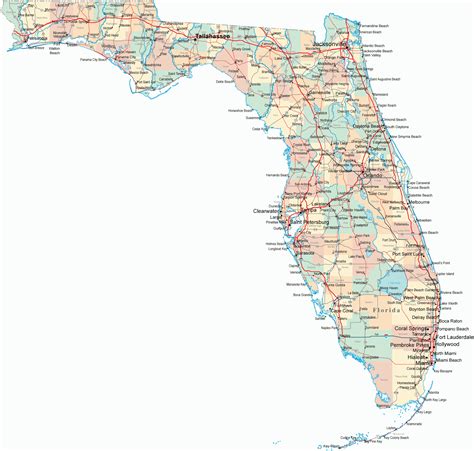 50 Maps: Florida Highway Map