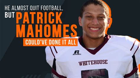 Patrick Mahomes' Best High School Football, Basketball, & Baseball ...