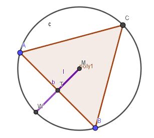 geometry - Equilateral triangle within a circumscribed circle - Mathematics Stack Exchange