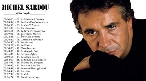 Michel Sardou Greatest Hits Michel Sardou Les Plus Bellles Chansons ...