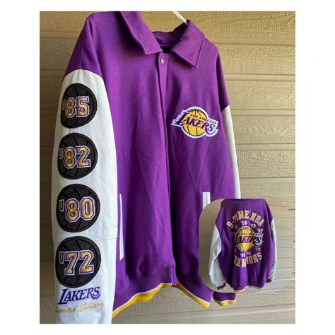 Limited Edition LA LAKERS NBA Champions Jacket GIII 2XL Attn: Sports Collectors #GIIISPORTS # ...