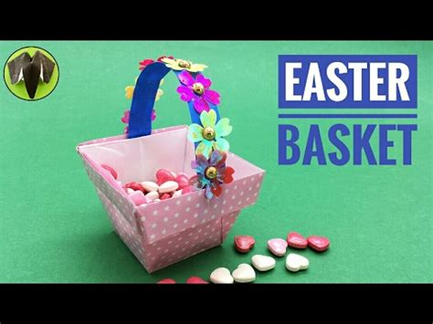 Easter Basket - DIY Origami Tutorial by Paper Folds - YouTube