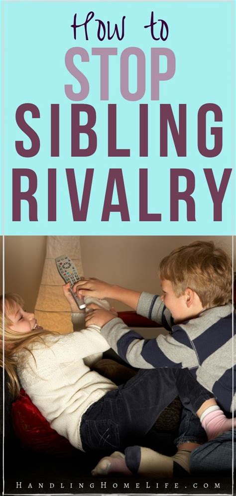 Sibling Rivalry Solutions (Tips for Peace in the Family)