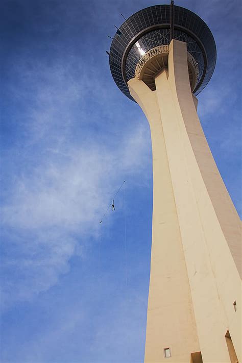 SkyJump from the Stratosphere Tower Las Vegas Photograph by Tatiana Travelways - Pixels