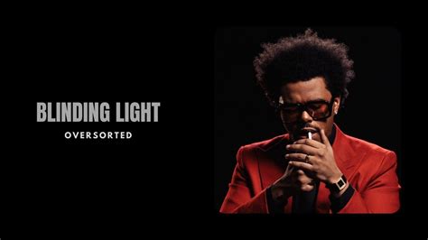 The Weeknd Blinding Lights Album Cover