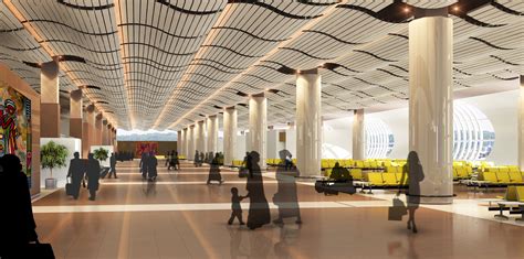 Visual for new Senegal International Airport- designed by Areen Aviation www.areen.com | Airport ...