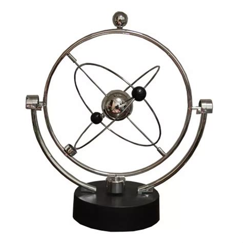 Kinetic Orbital Revolving Gadget Perpetual Motion Desk Art Toy Office Decor|Figurines ...