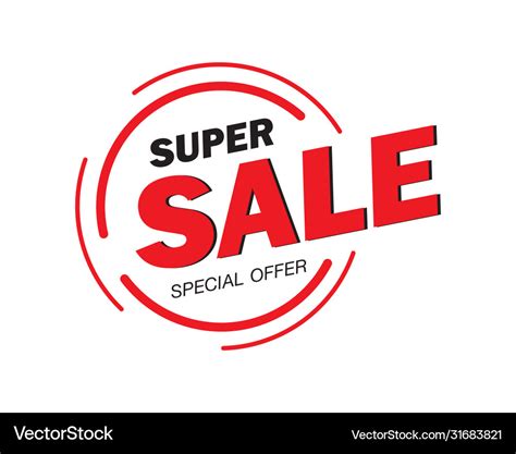 Sale logo Royalty Free Vector Image - VectorStock