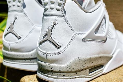 Confirmed Release Date: Air Jordan 4 ‘Tech White’ AKA 'White Oreo ...