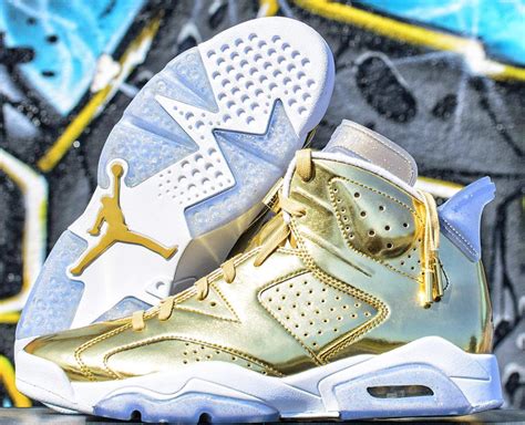 Air Jordan 6 Pinnacle Metallic Gold Release Date - SBD