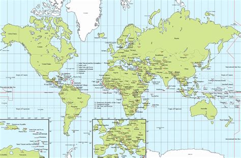 World Map Longitude And Latitude Lines - Map Of Counties Around London