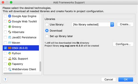 OSGi - Help | IntelliJ IDEA