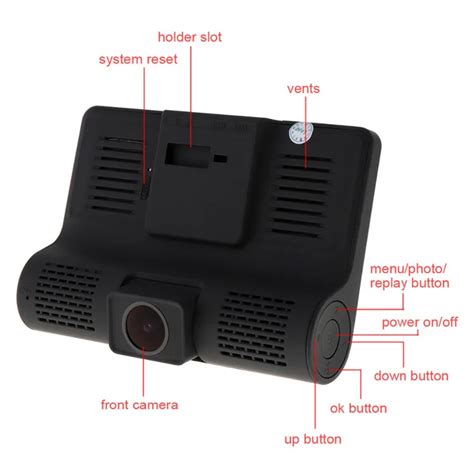 Video Spy Front Camera For Inside Car With Three Cameras Dvr Car Black Box - Buy Camera For ...