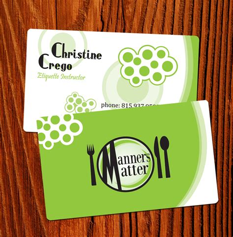 Inspiring Green Business Cards Design: 30 Great Options - TutorialChip