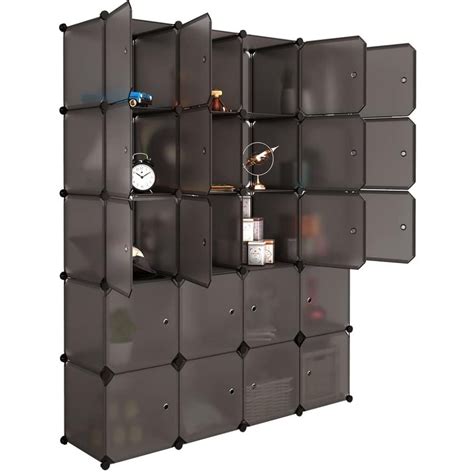 Zimtown Portable Storage Cubes, Modular Bookshelf Units,Clothes Storage ...