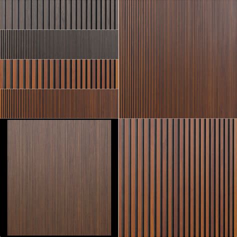 Wooden wall panels Leto Parallelo 3D model | CGTrader