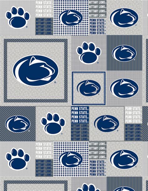 Pennsylvania State University Fabric Store | Pennsylvania State University Fleece Fabric ...