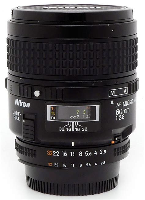 Nikon AF Micro-Nikkor 60mm F/2.8 | LENS-DB.COM