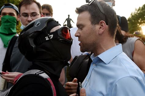 Kevin Corke Saves Jack Posobiec from Masked Protester