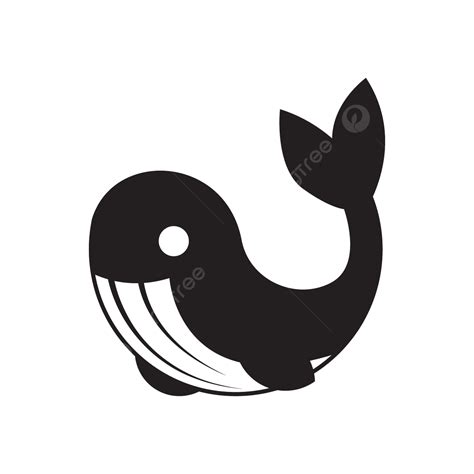 Black Whale Design Vector Isolated, Whale Logo, Whale Design, Whale ...