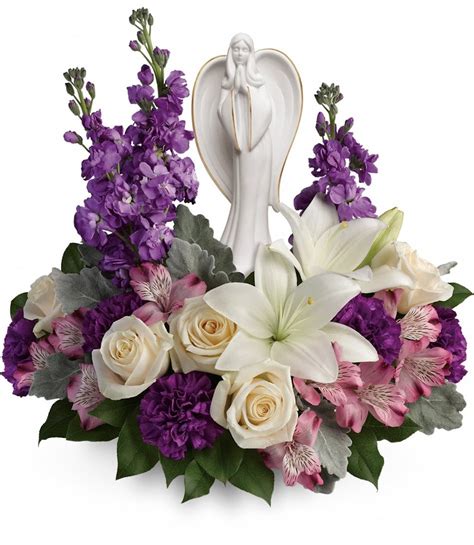 Beautiful Heart Bouquet - Lavender Funeral Flowers, Denver Florist