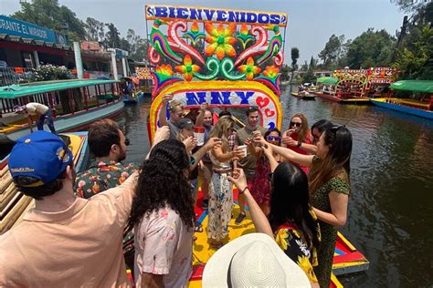 Mexico City Xochimilco Boat Ride and Party 2024