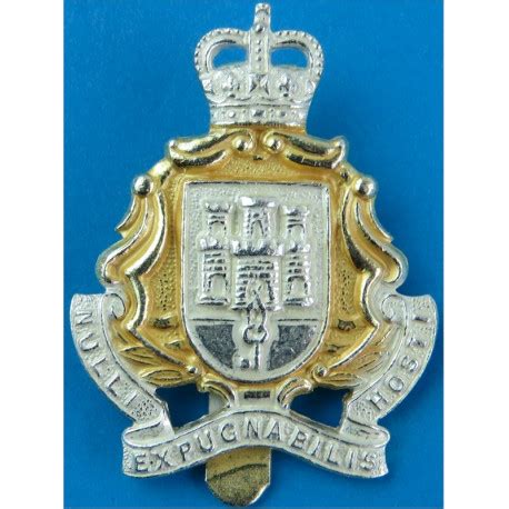 Royal Gibraltar Regiment Officers' cap badge