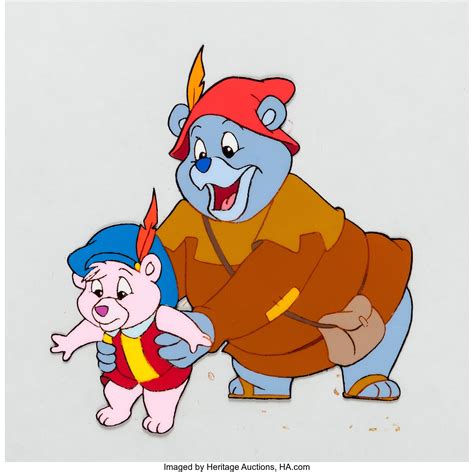 The Adventures of the Gummi Bears Production Cel and | Lot #12615 ...