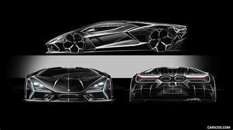 Lamborghini Revuelto | 2024MY | Design Sketch