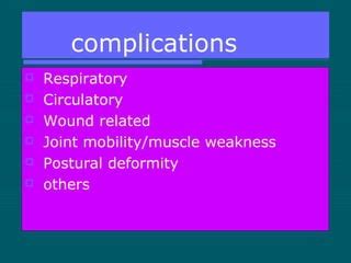 Complications of abdominal surgery | PPT