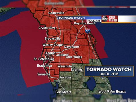 Severe weather alerts have been lifted across the Tampa Bay Area ...