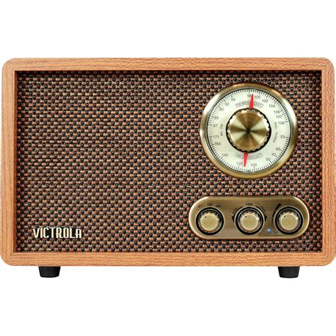 Best Buy: Victrola Retro Wood Bluetooth AM/FM Radio Walnut VRS-2800-WLN