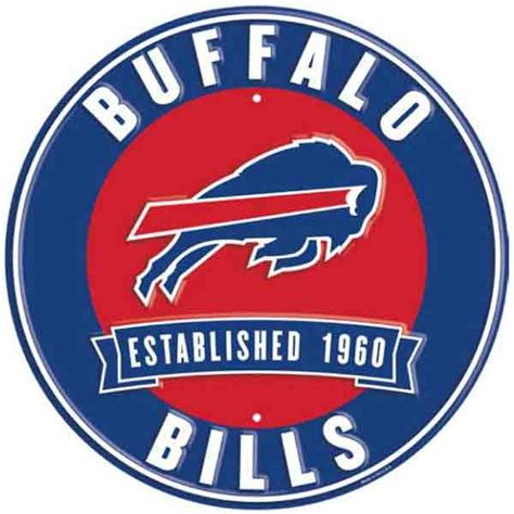 Buffalo Bills Metal Sign - Buy Online Now