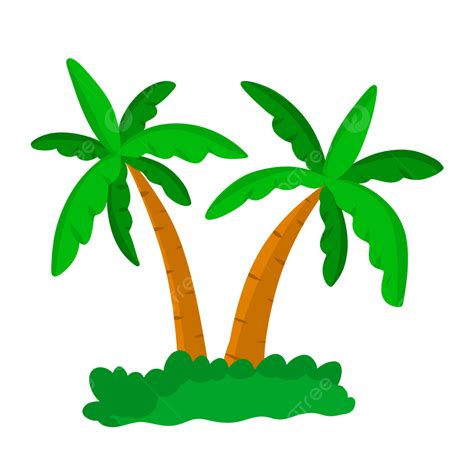 Coconut Tree PNG Picture, Two Coconut Tree, Coconut, Tree, Coconut Tree ...