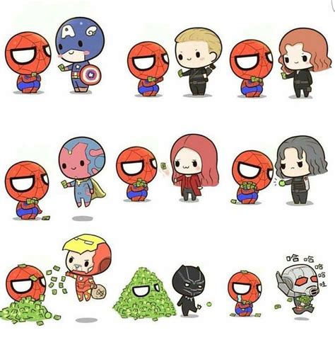 Cute Marvel Wallpapers - Top Free Cute Marvel Backgrounds - WallpaperAccess