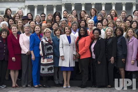 Photo: Female Members of Congress at the Capitol in Washington, D.C ...