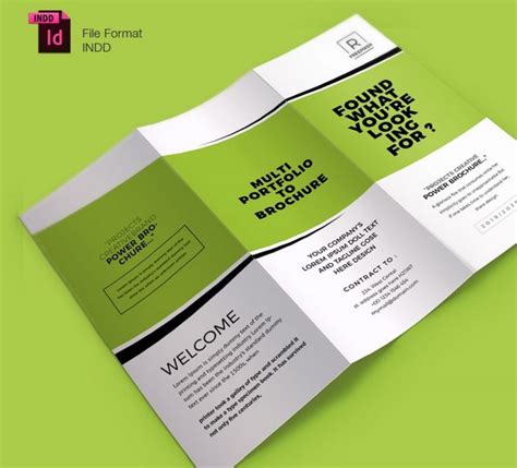 Template For Trifold Brochure Word