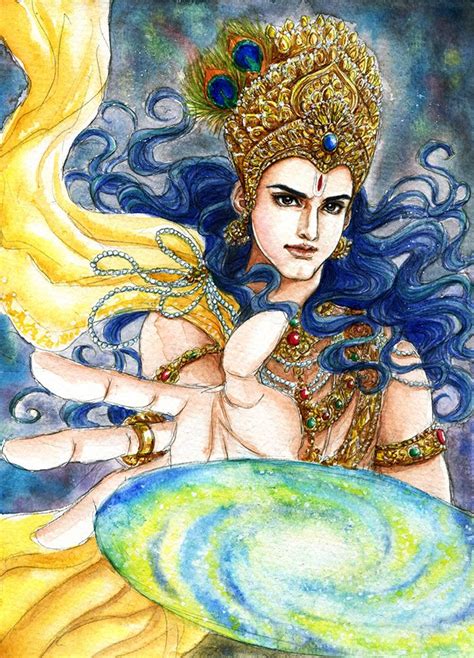 Fanart of Krishna,Mahabharat,by Snowcandy. CC:BY-NC-ND | Krishna, Krishna art, Vedic art