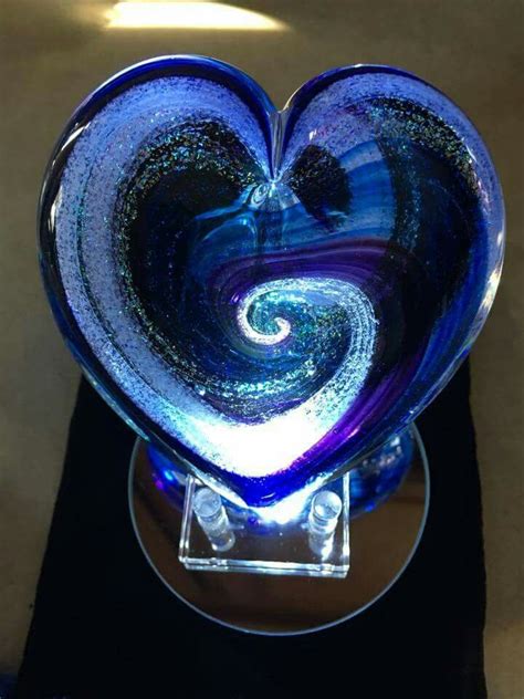 Beautiful hearts | Artful ashes, Keepsake ashes, Memorial glass