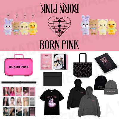 BLACKPINK [BORN PINK] World Tour Merch Ufficiale EUR 35,44 - PicClick IT