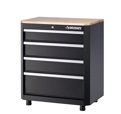 28-inch 4-Drawer Base Garage/Workshop Cabinet | Base cabinets, Garage storage organization ...