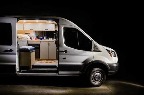 This 148" Ford Transit (Medium Roof) was designed to be the ultimate home base during long ...