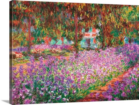 Monet's Garden at Giverny, by Claude Monet, 1900. Musee d'Orsay, Paris ...