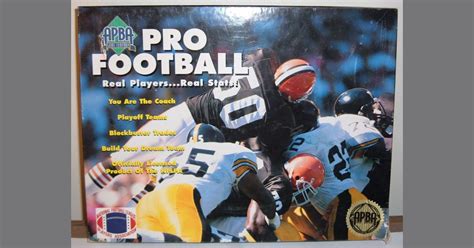 APBA Pro Football | Board Game | RPGGeek