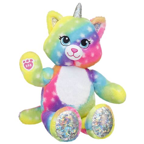 Unicorn Rainbow Kitty | Rainbow Kittycorn from Build-A-Bear®