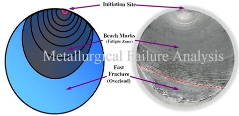 Metallurgical Failure Analysis: Fatigue fracture surface