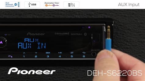 How To - AUX Input - Pioneer 2020 Audio Receivers - YouTube