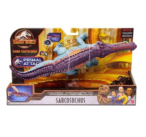 Sarcosuchus Jurassic World Camp Cretaceous - Mattel